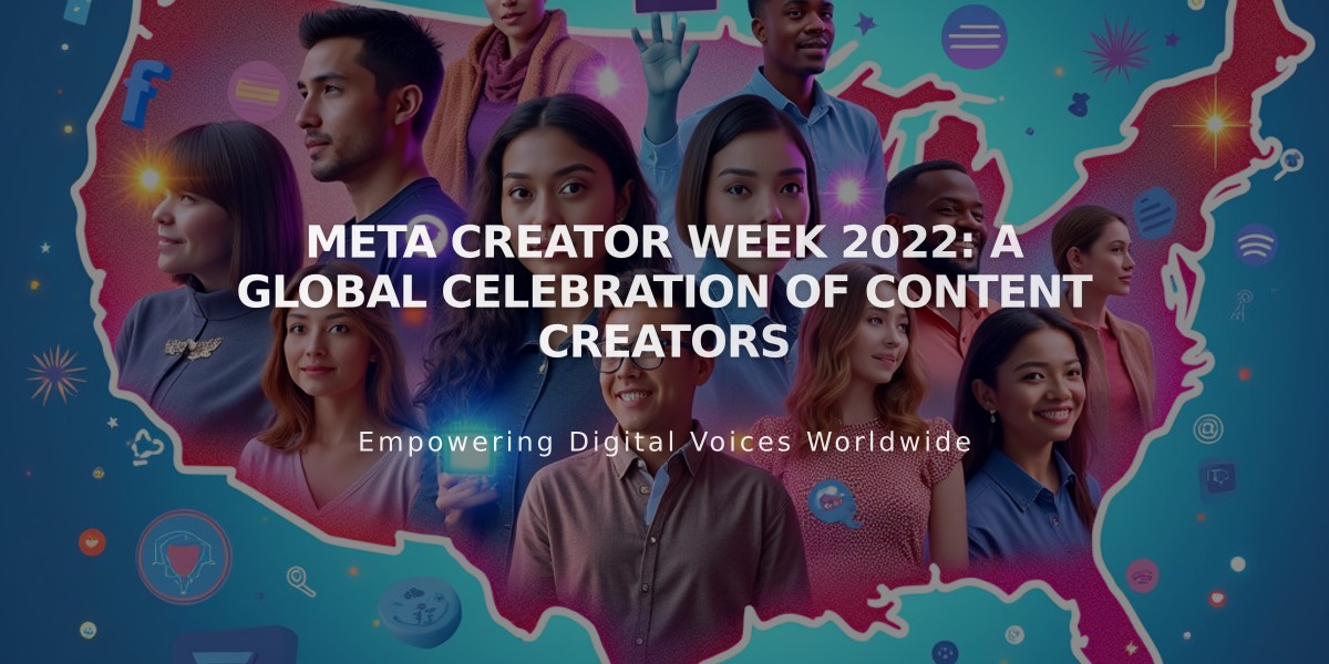 Meta Creator Week 2022: A Global Celebration of Content Creators