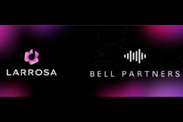 Larrosa Music and Bell Partners logos