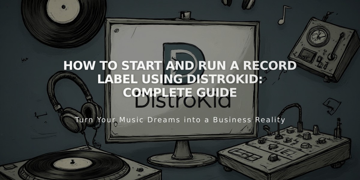 How to Start and Run a Record Label Using DistroKid: Complete Guide