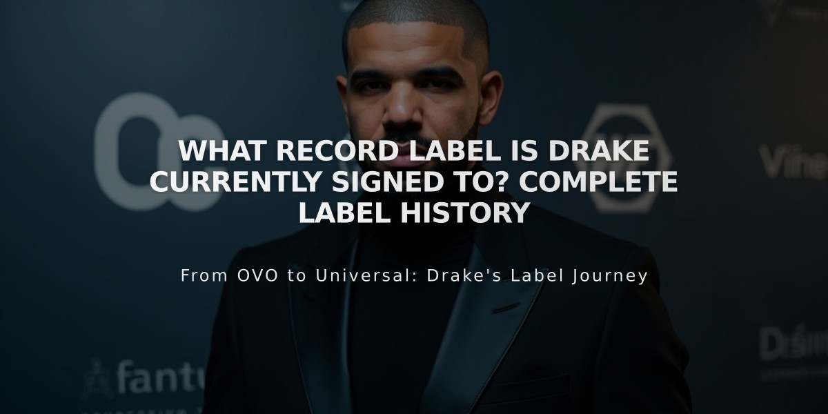 What Record Label Is Drake Currently Signed To? Complete Label History