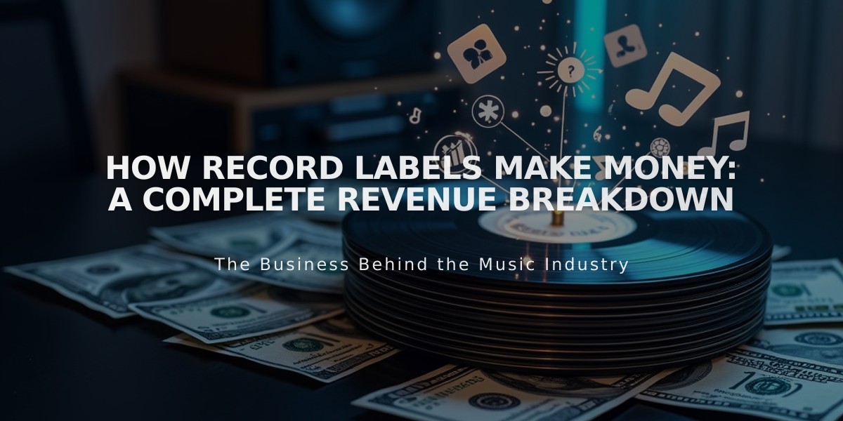 How Record Labels Make Money: A Complete Revenue Breakdown