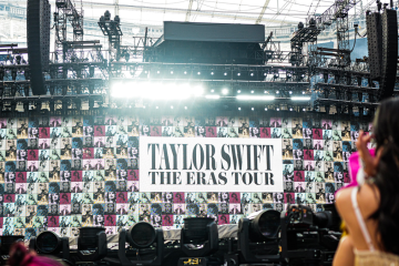 Taylor Swift performs on Eras Tour