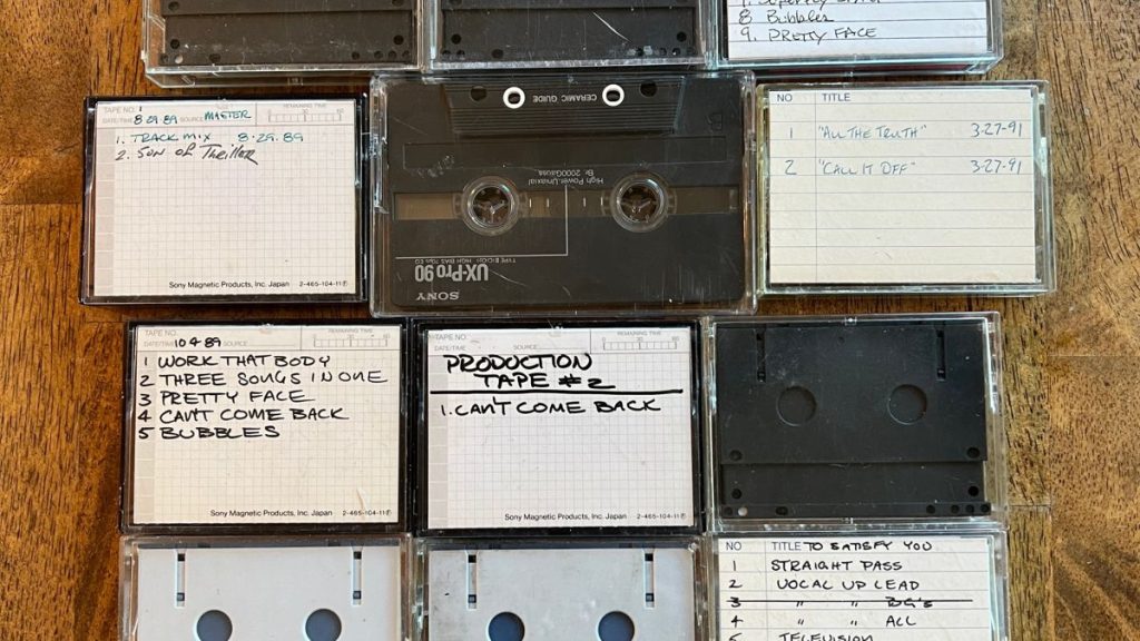 Michael Jackson's unreleased cassette recordings