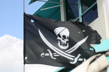 Jolly Roger pirate flag