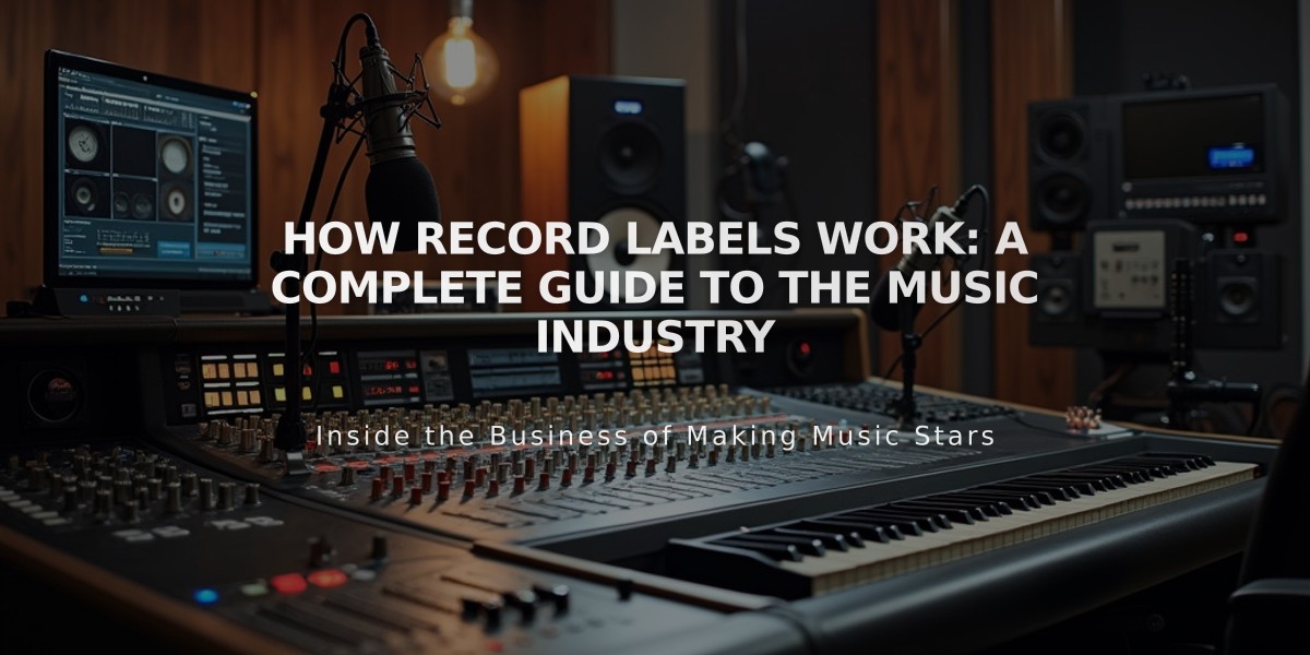 How Record Labels Work: A Complete Guide to the Music Industry