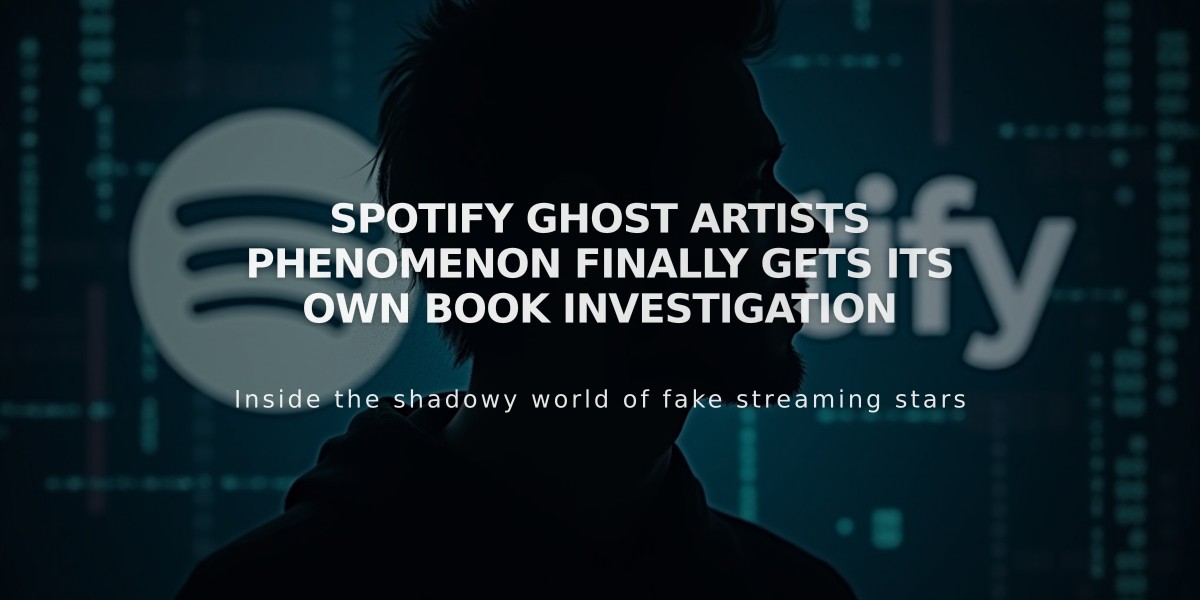 Spotify Ghost Artists Phenomenon Finally Gets Its Own Book Investigation