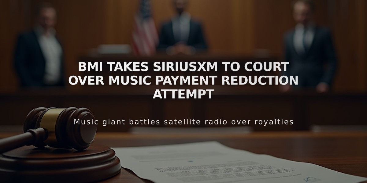 BMI Takes SiriusXM to Court Over Music Payment Reduction Attempt