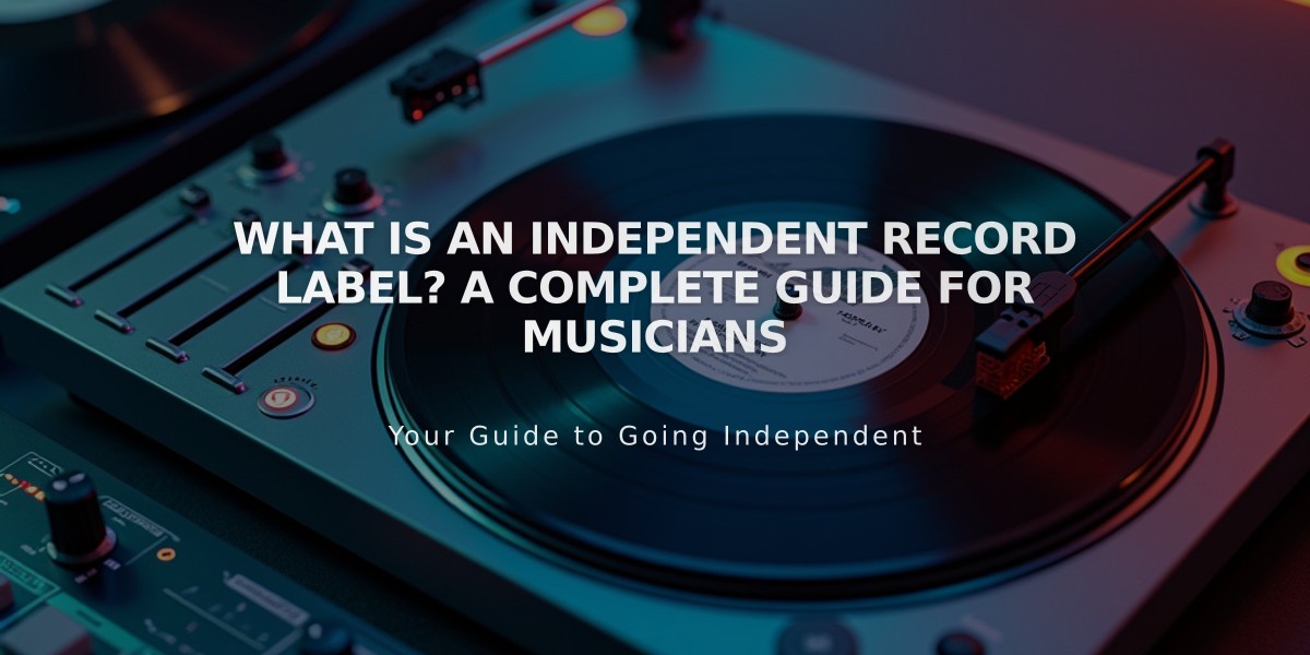 What Is an Independent Record Label? A Complete Guide for Musicians