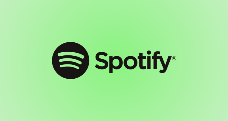 Spotify logo on white background