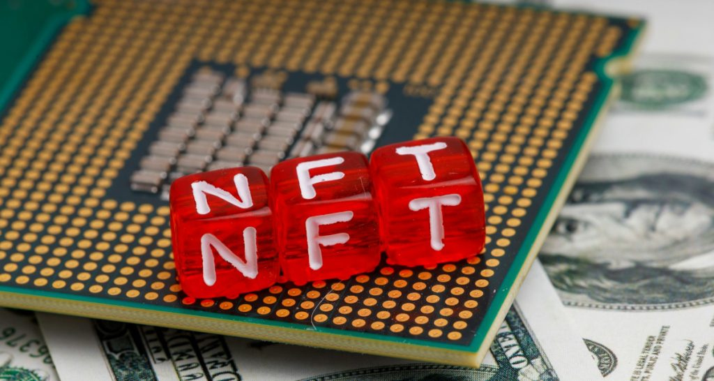 NFT digital chip artwork