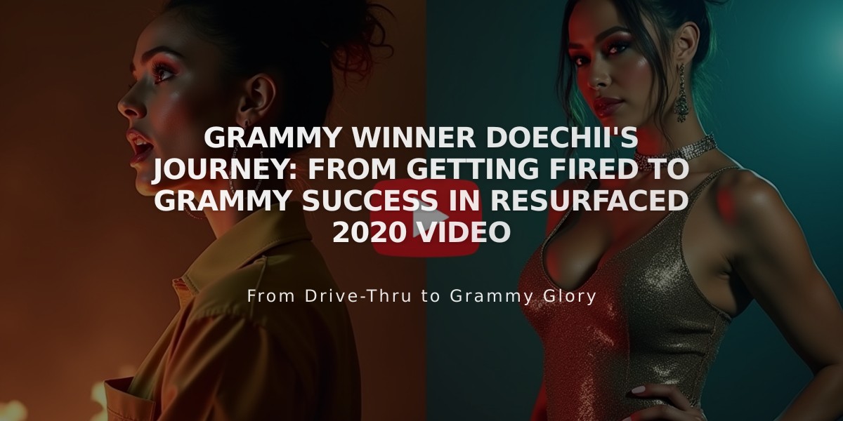 Grammy Winner Doechii's Journey: From Getting Fired to Grammy Success in Resurfaced 2020 Video