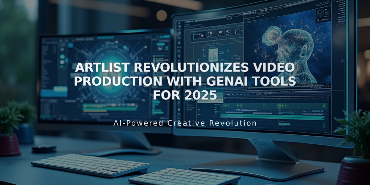 Artlist Revolutionizes Video Production with GenAI Tools for 2025