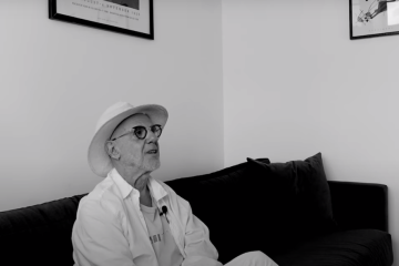 Man wearing white hat indoors