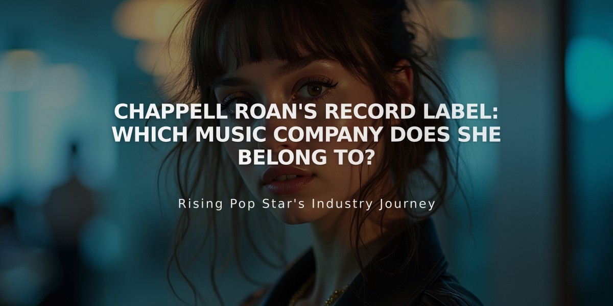 Chappell Roan's Record Label: Which Music Company Does She Belong To?