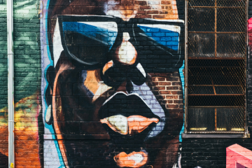 Biggie Smalls street art mural