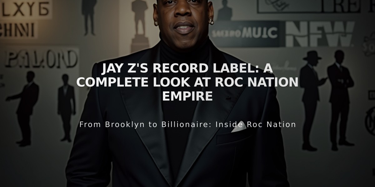 Jay Z's Record Label: A Complete Look at Roc Nation Empire