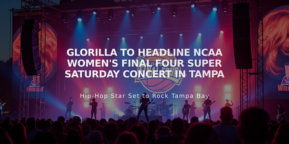 GloRilla to Headline NCAA Women's Final Four Super Saturday Concert in Tampa